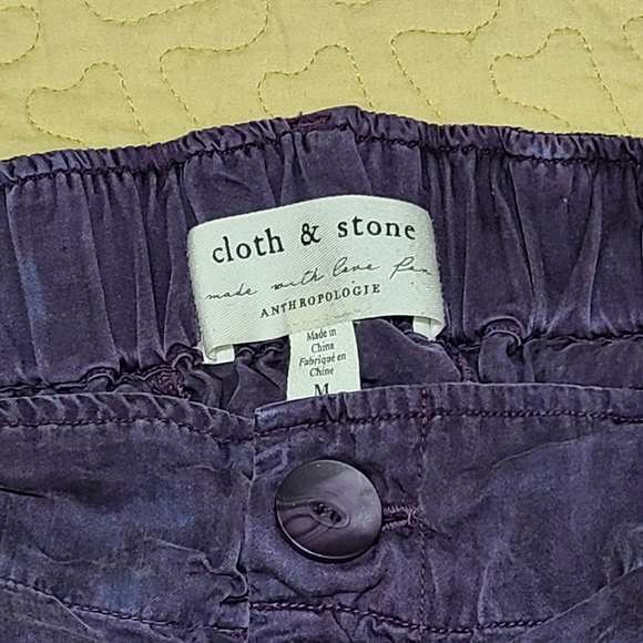 Anthropologie Cloth and Stone Deirdre tiedye pants size M - Picture 6 of 10
